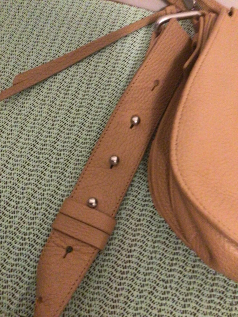 All Saints soft leather messenger  crossbody /shoulder bag  # hands free